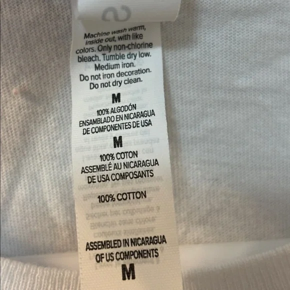 Bella Canvas White Tee with Red Graphic - Picture 4 of 6